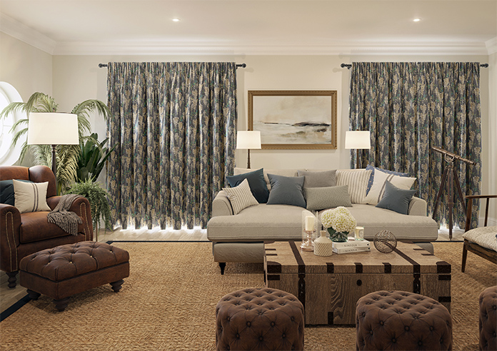 Wisteria Silk, Black - Made to Measure Curtains - Image 15